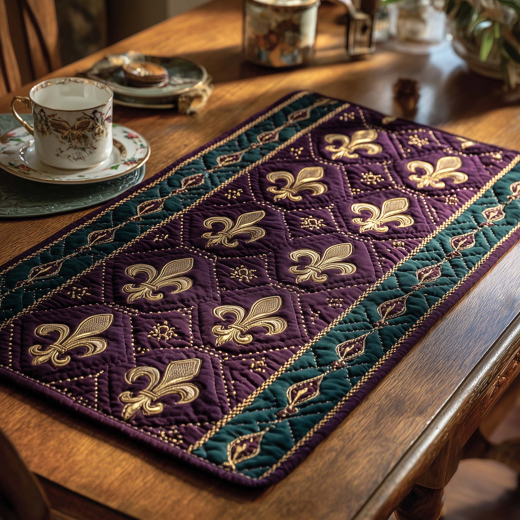 Mardi Gras Quilted Placemat GFTOQA1218