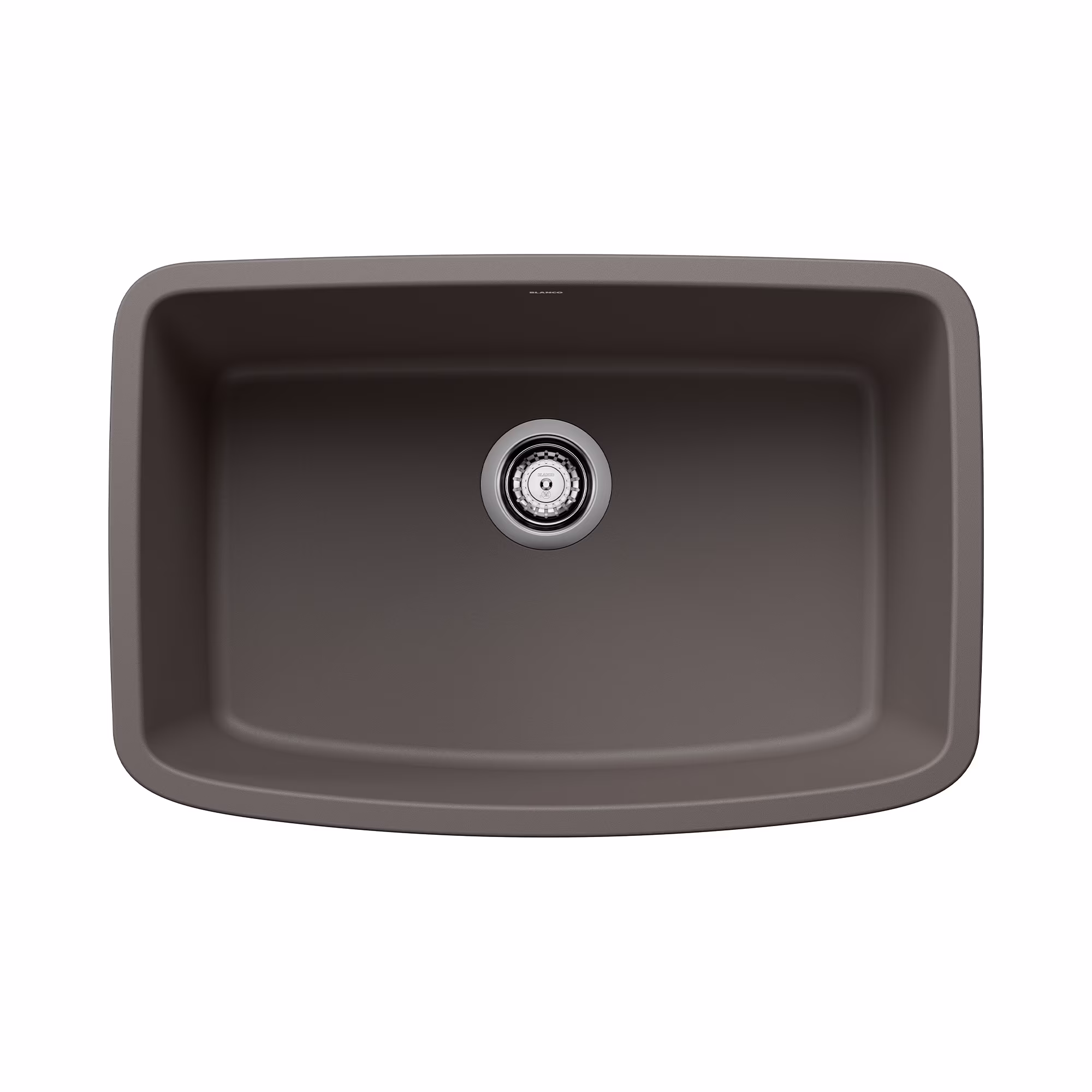 Blanco 443090 27 in. Valea Silgranti Single Bowl Undermount Kitchen Sink - Soft White