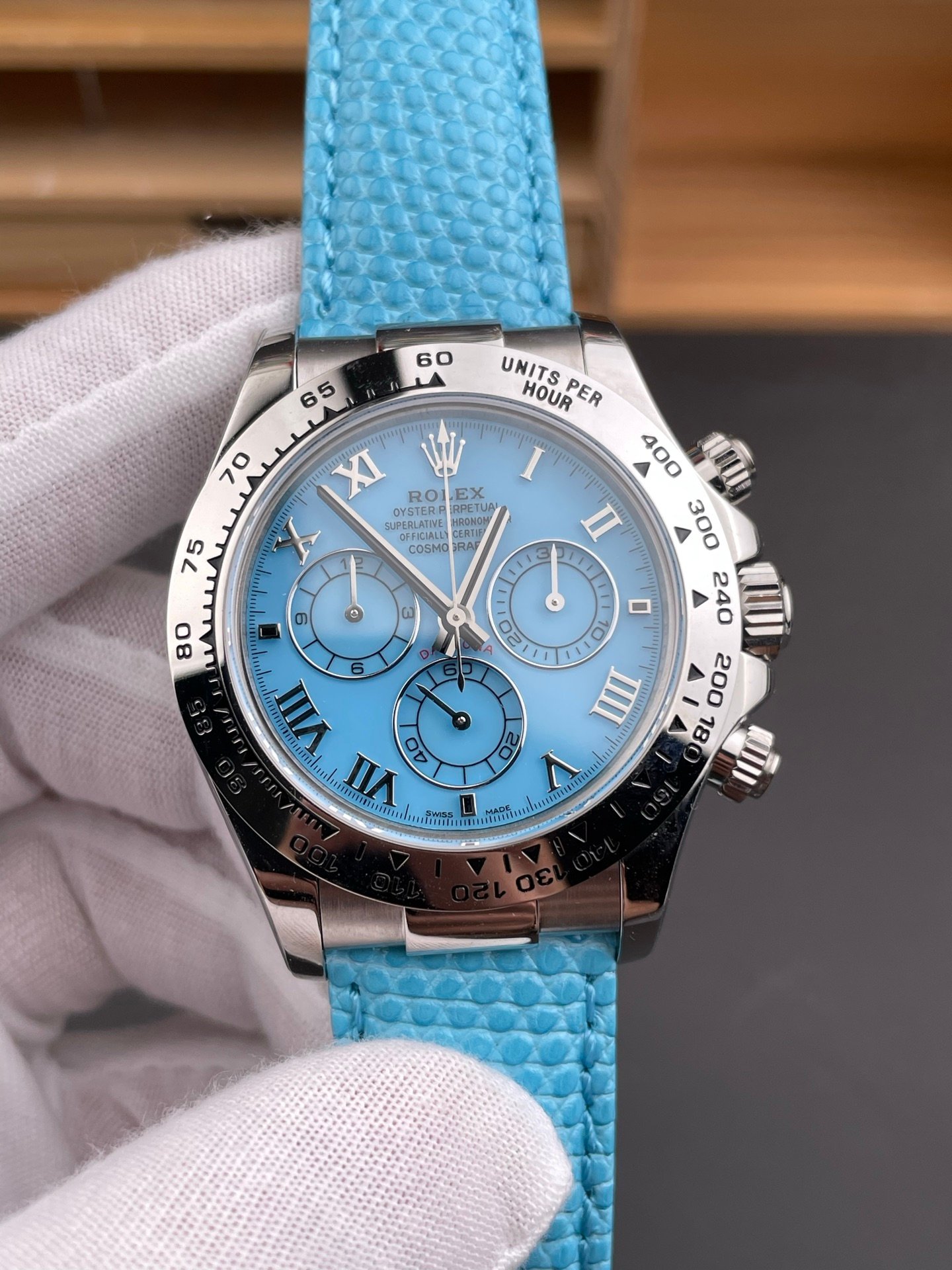Rolex Daytona Four Beauties Blue MOP