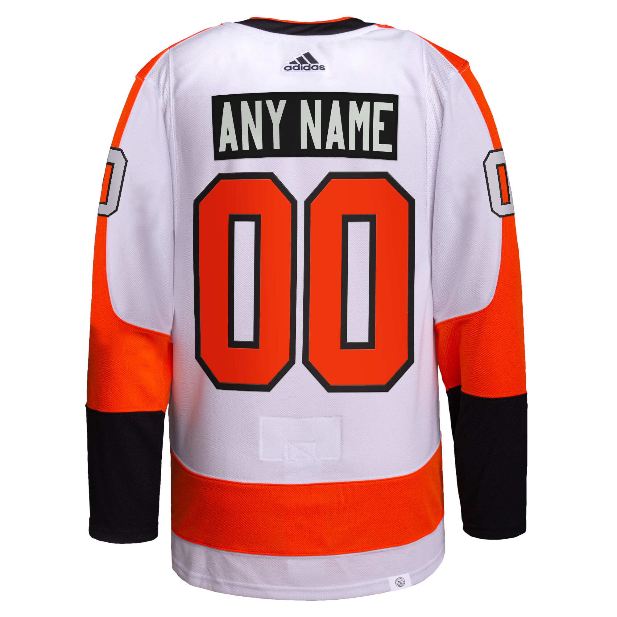 Philadelphia Flyers   Away  Primegreen  Custom Jersey – White