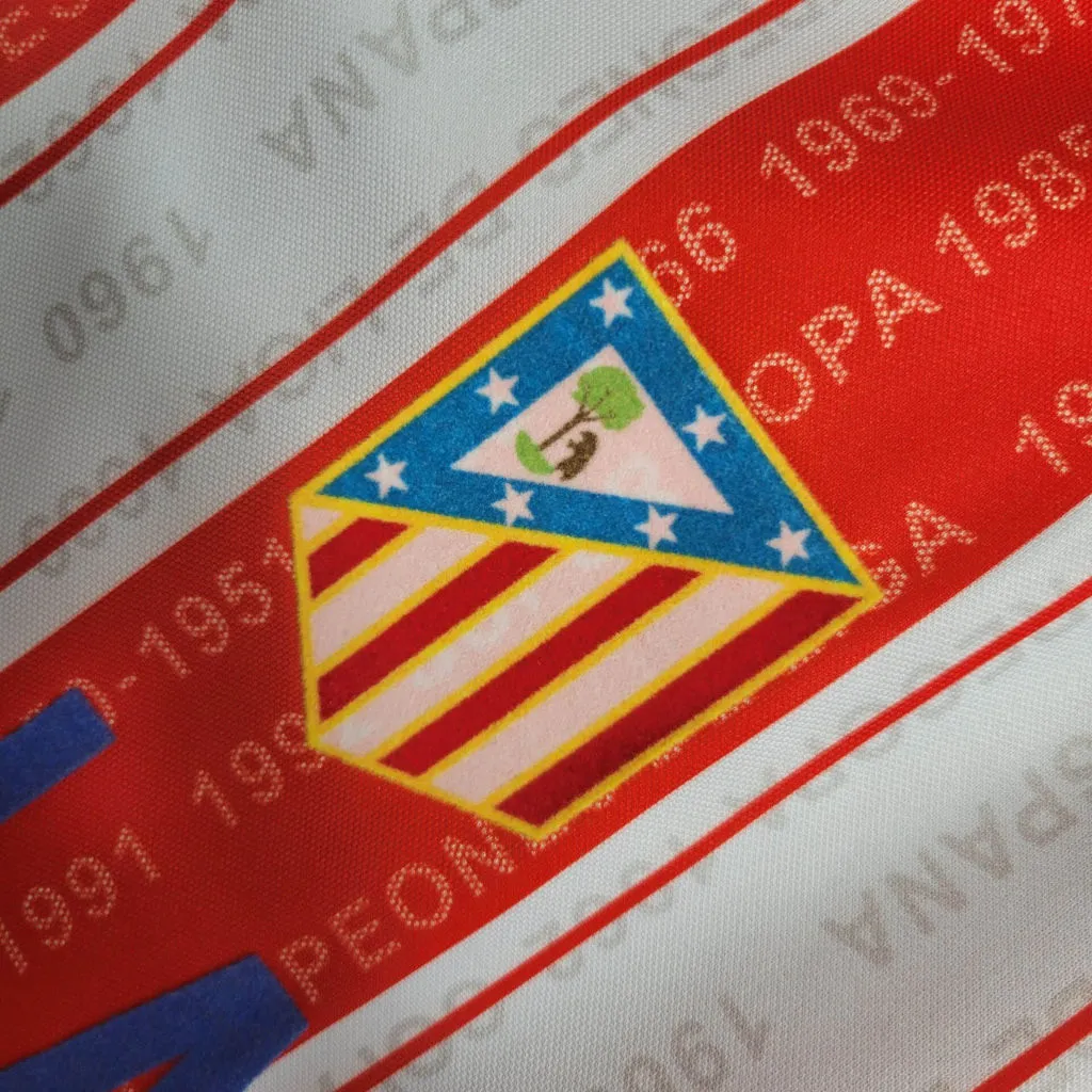 1995/1996 Atletico Madrid home retro jersey
