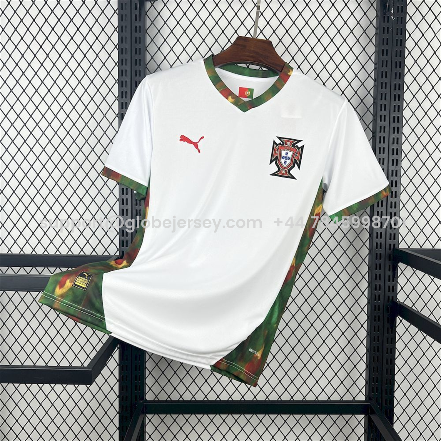 Portugal 2026 White And Green Special Jersey - Fans Version