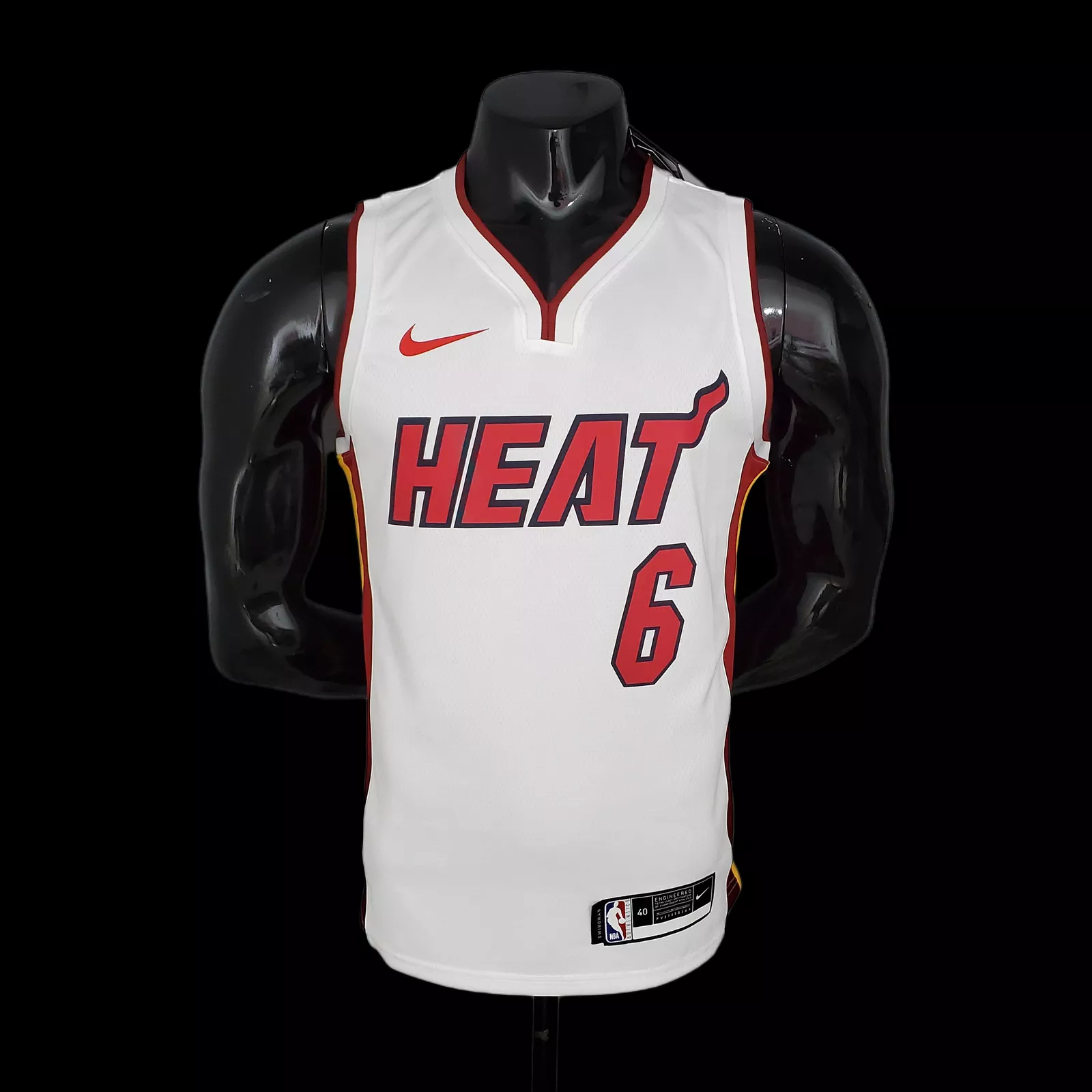 Miami Heat James 6 basket jersey