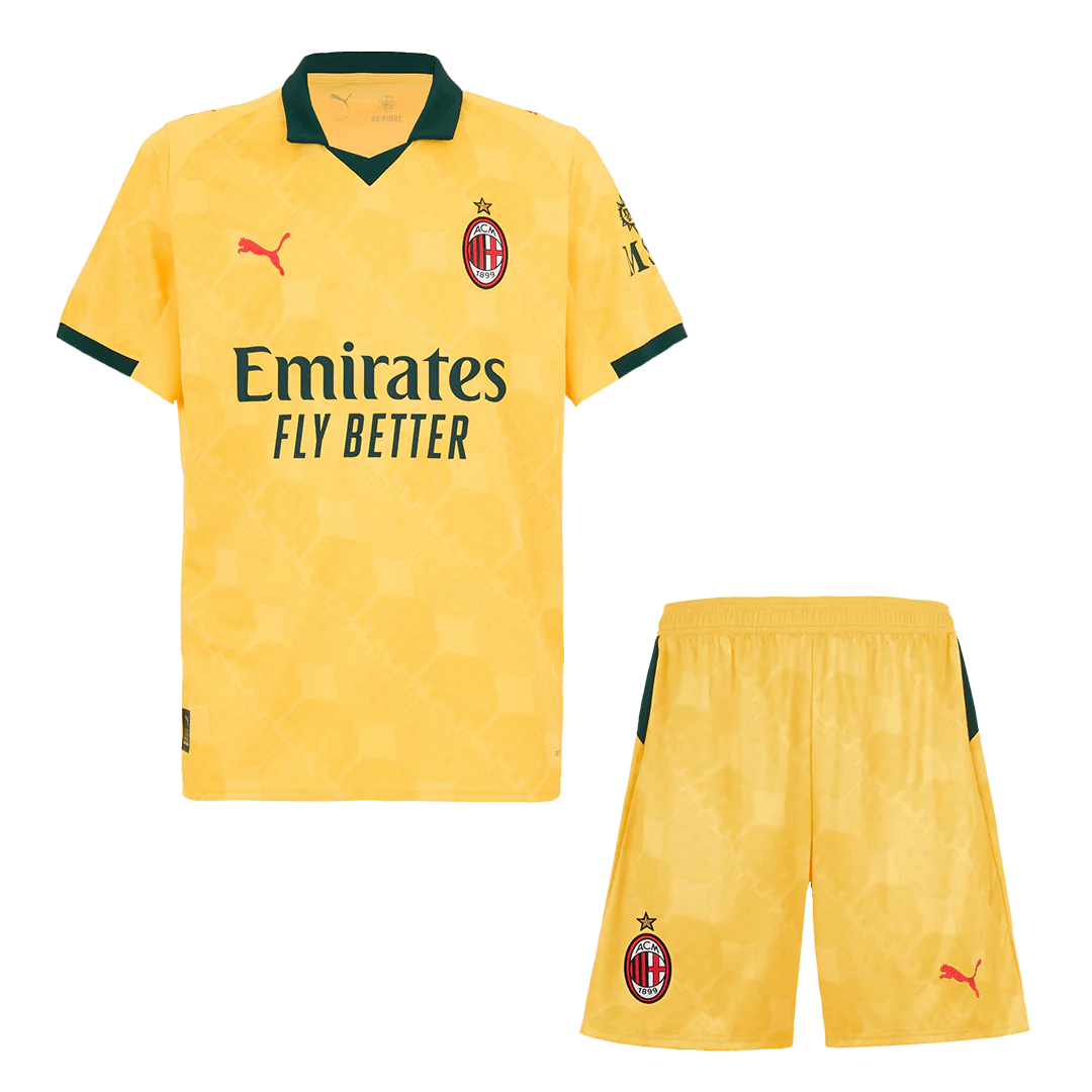 AC Milan Third Away Kit - Jersey+Shorts 2025/26