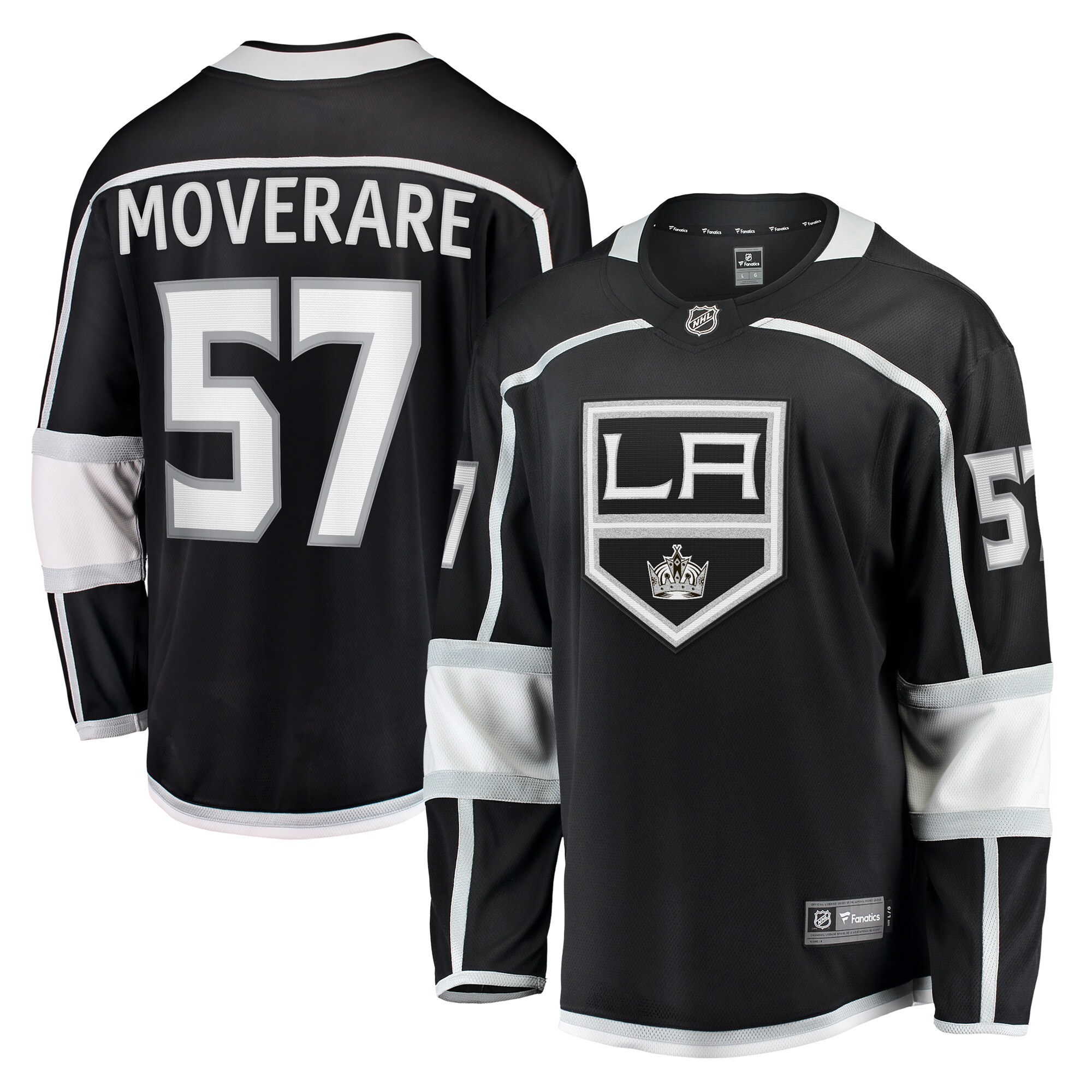 Jacob Moverare Los Angeles Kings Fanatics Home Breakaway   Jersey – Black