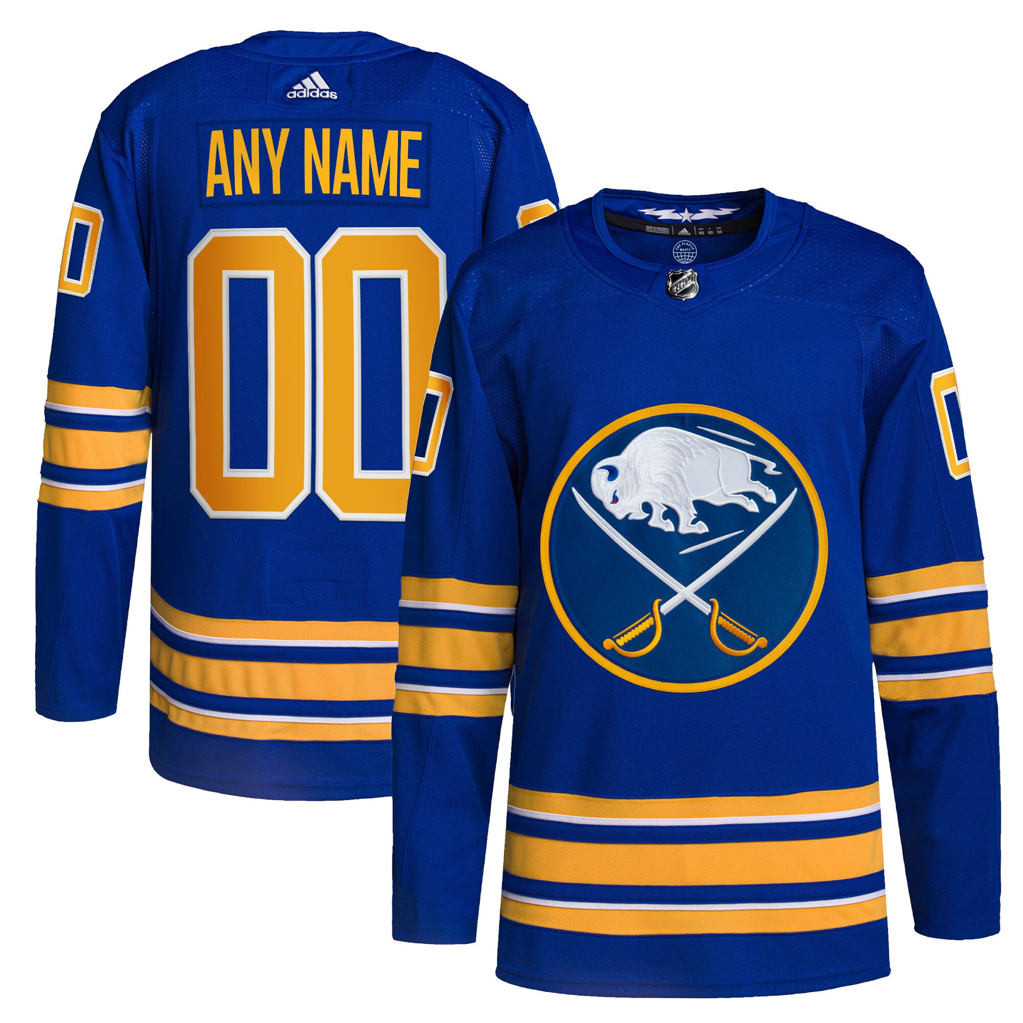 Buffalo Sabres   Home  Primegreen  Custom Jersey – Royal
