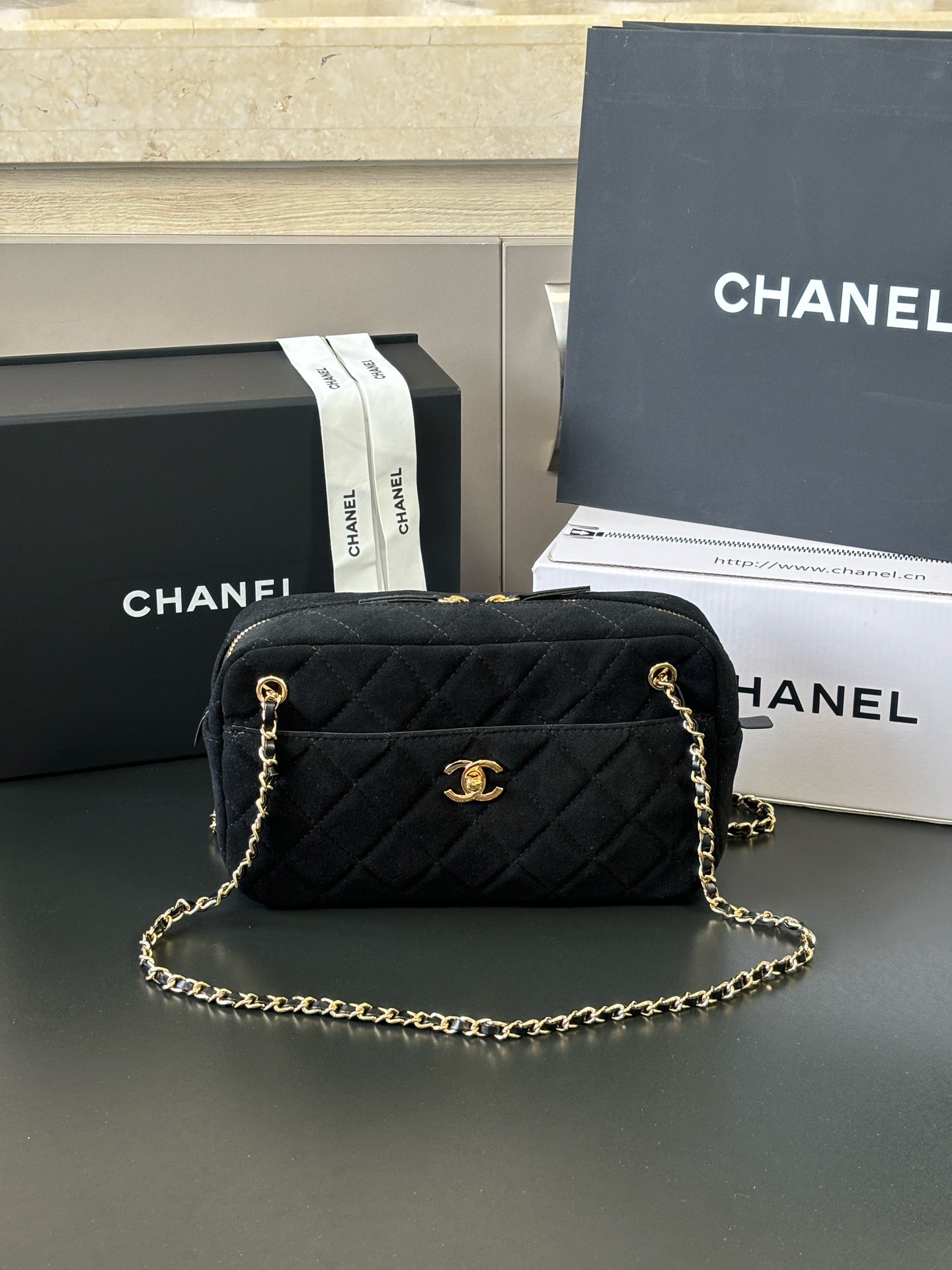 Chanel 26A Quilted Camera Bags