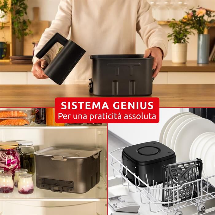 MOULINEX - Friggitrice ad aria silenziosa EZ8428F0-Nero