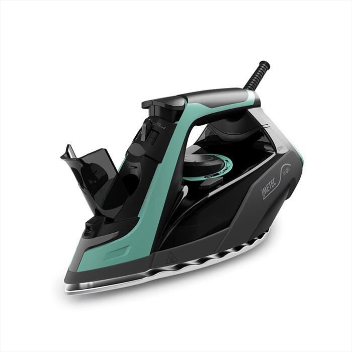 IMETEC - FERRO DA STIRO A VAPORE IMETEC ONDA F1-Nero, Turchese