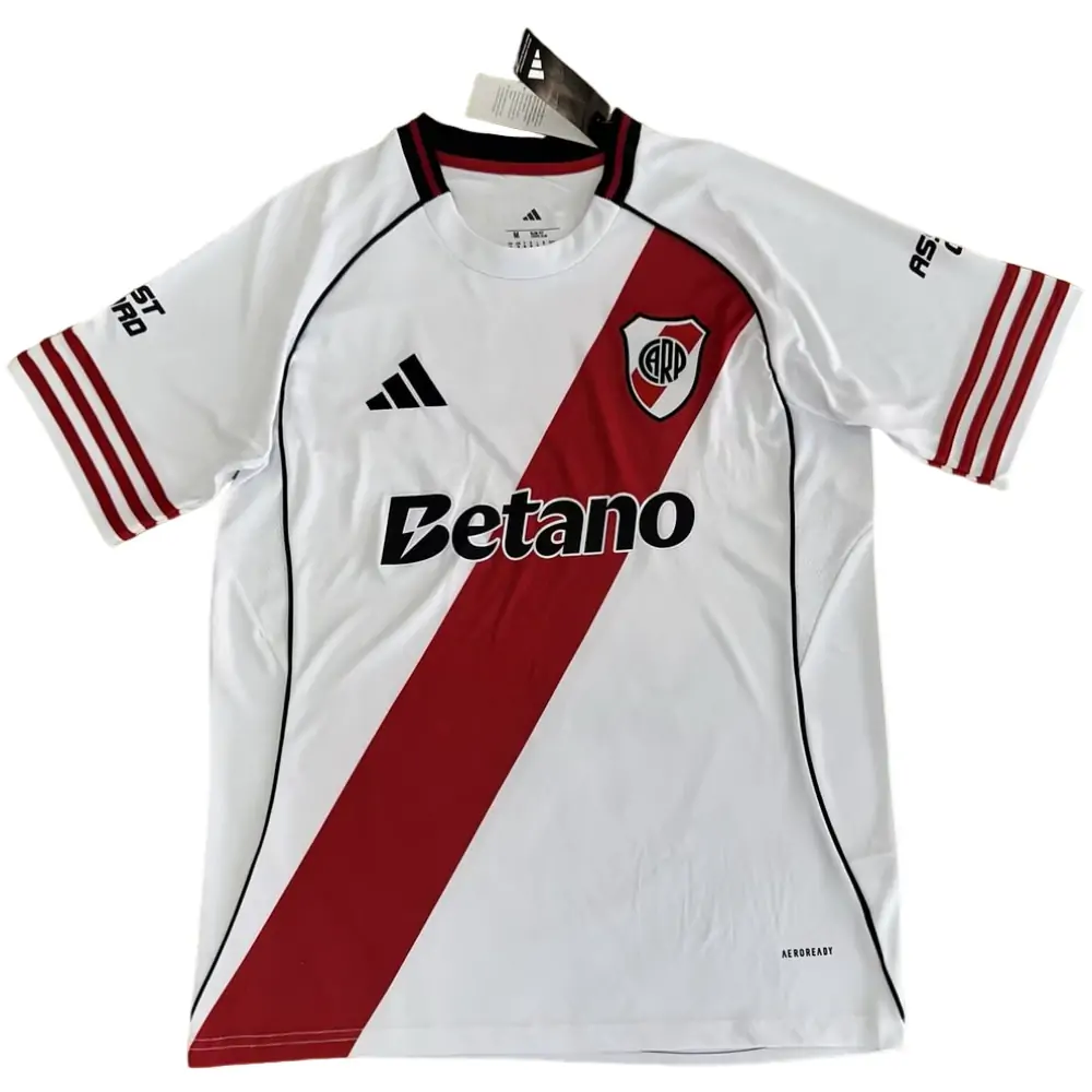 2025-26 River Plate Home Jersey - Fan Edition