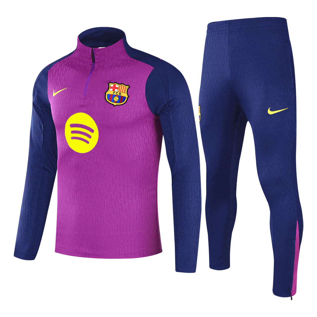 Barcelona Tracksuit 2025/26 Purple 1/4 Zip