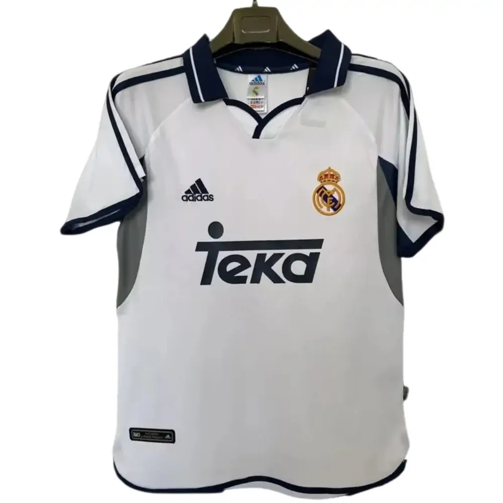 2000/01 Real Madrid home retro jersey