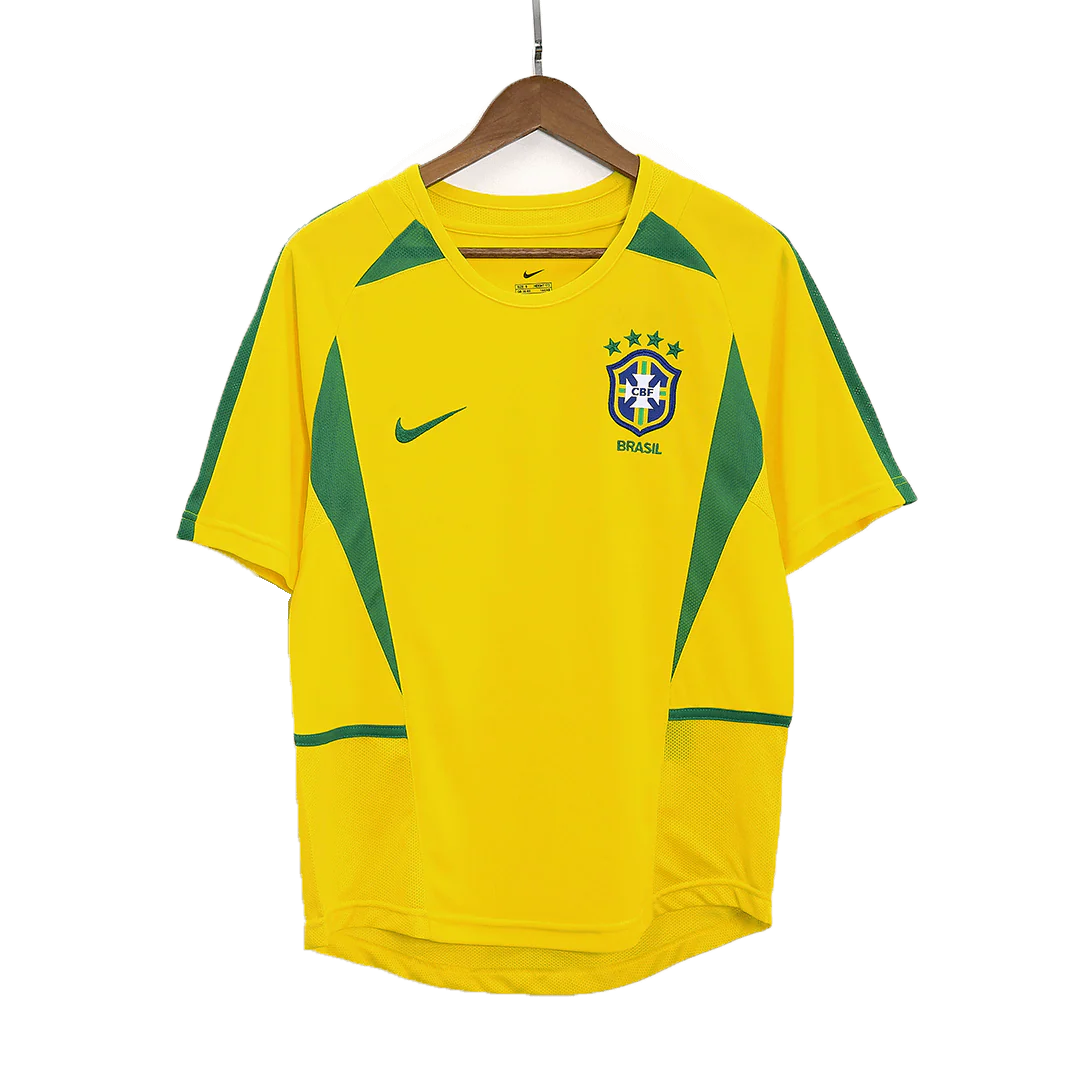 Brazil 2002/03 Home Retro Football Jersey