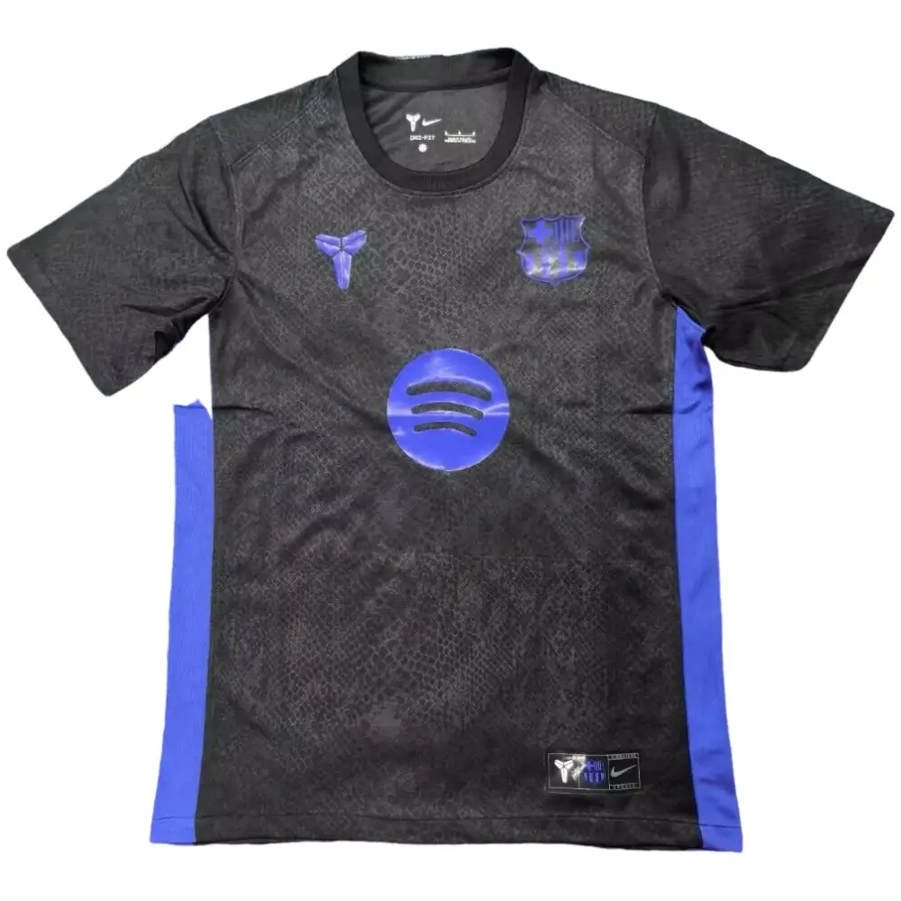 25-26 Barcelona Special Edition Kobe Black and Purple Jersey - Fan Edition