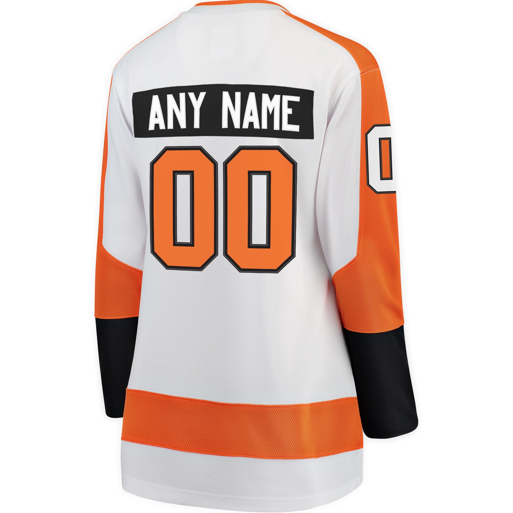 Philadelphia Flyers Fanatics Women’s Away Breakaway Custom Jersey – White