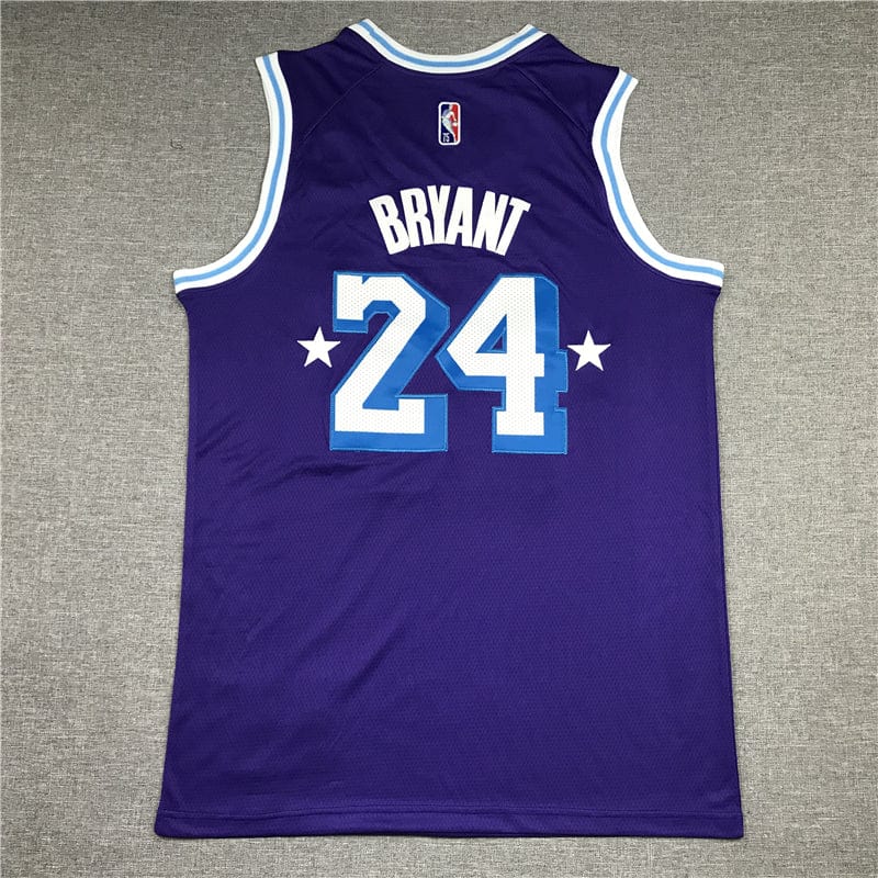 Men's Jersey 2024 Season Lakers #24 Purple City Edition BRYANT