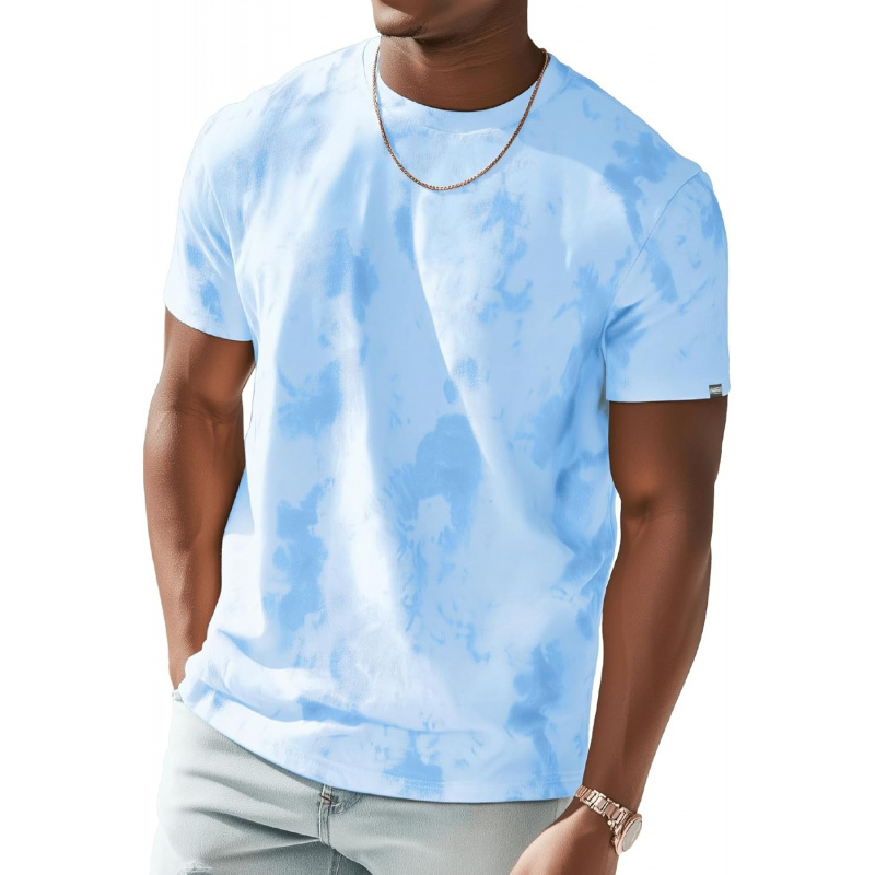 Men's Crew Neck T Shirts - Lightweight Short