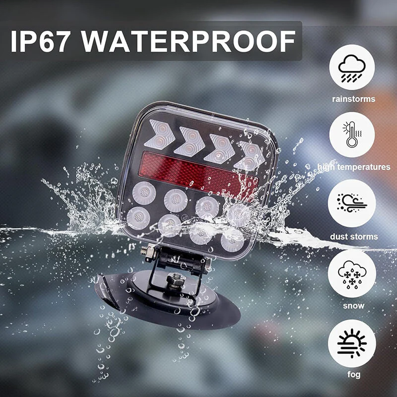 Magnetic Wireless Trailer Lights