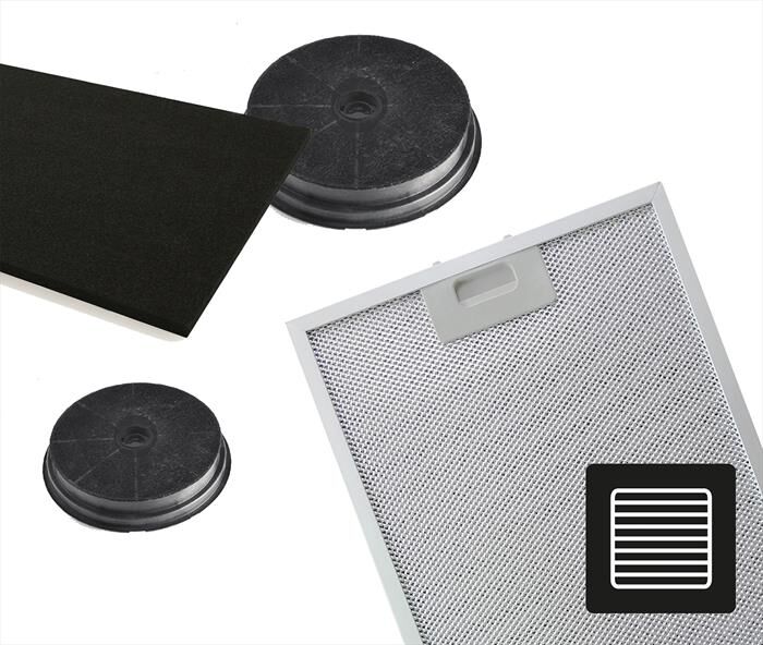 GLEM GAS - Cappa integrata a parete GHC640IX-INOX