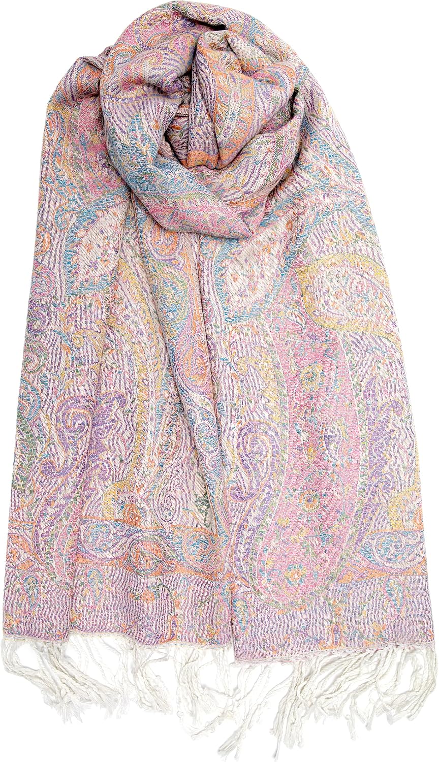 Reversible Paisley Pashmina Rave Scarf