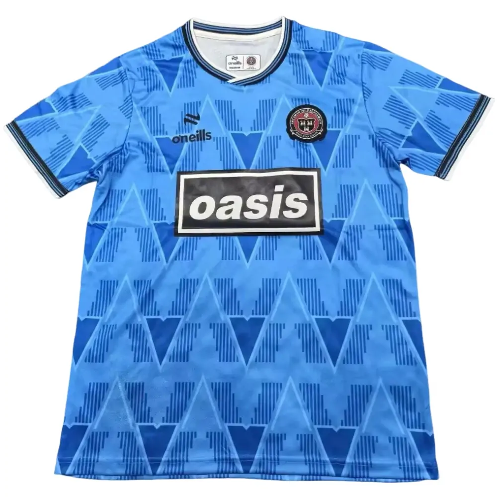2025-2026 Bohemians Pre-Game Blue Jersey - Fan Edition