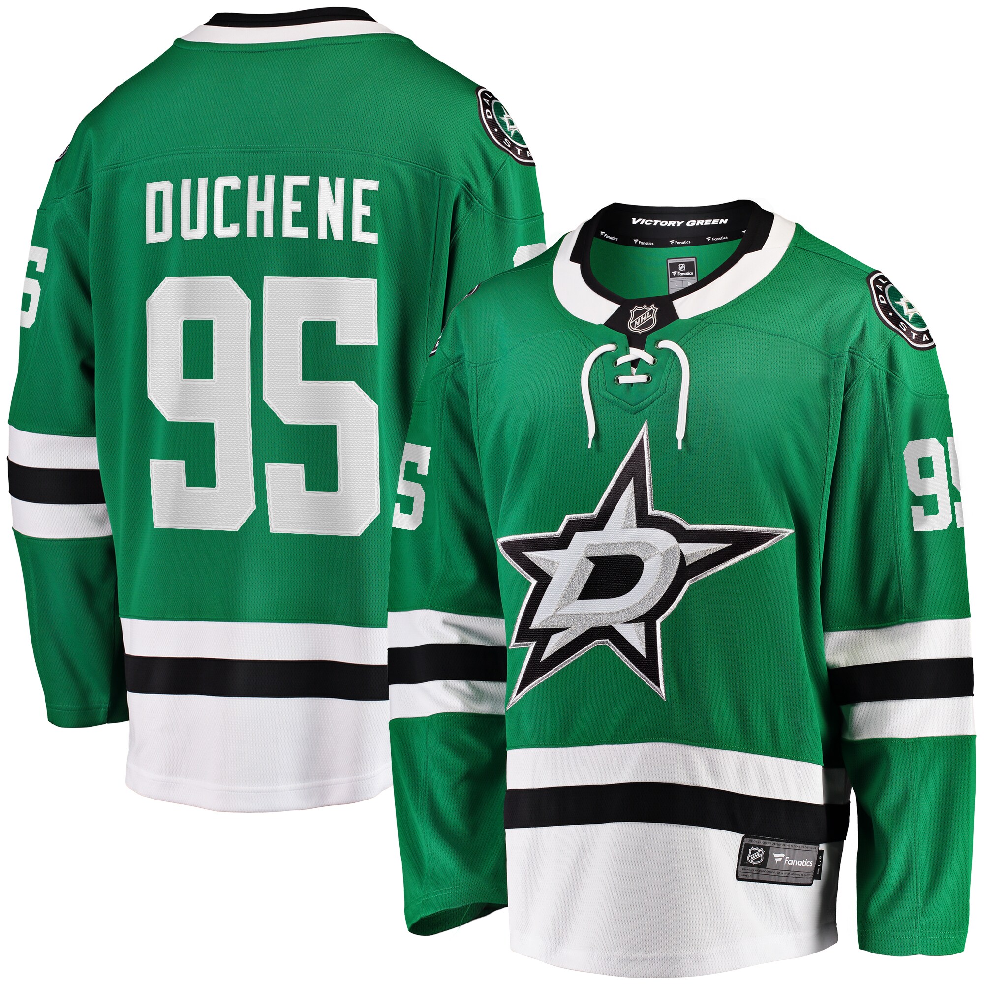 Matt Duchene Dallas Stars Fanatics Home Breakaway   Jersey – Kelly Green