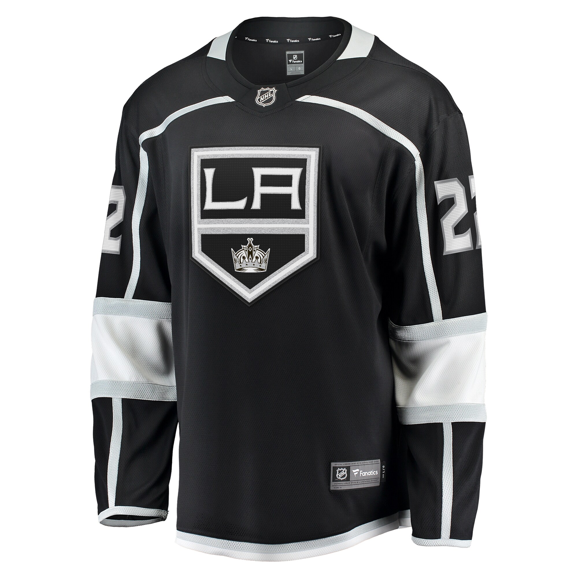 Trevor Lewis Los Angeles Kings Fanatics Home Breakaway Jersey – Black