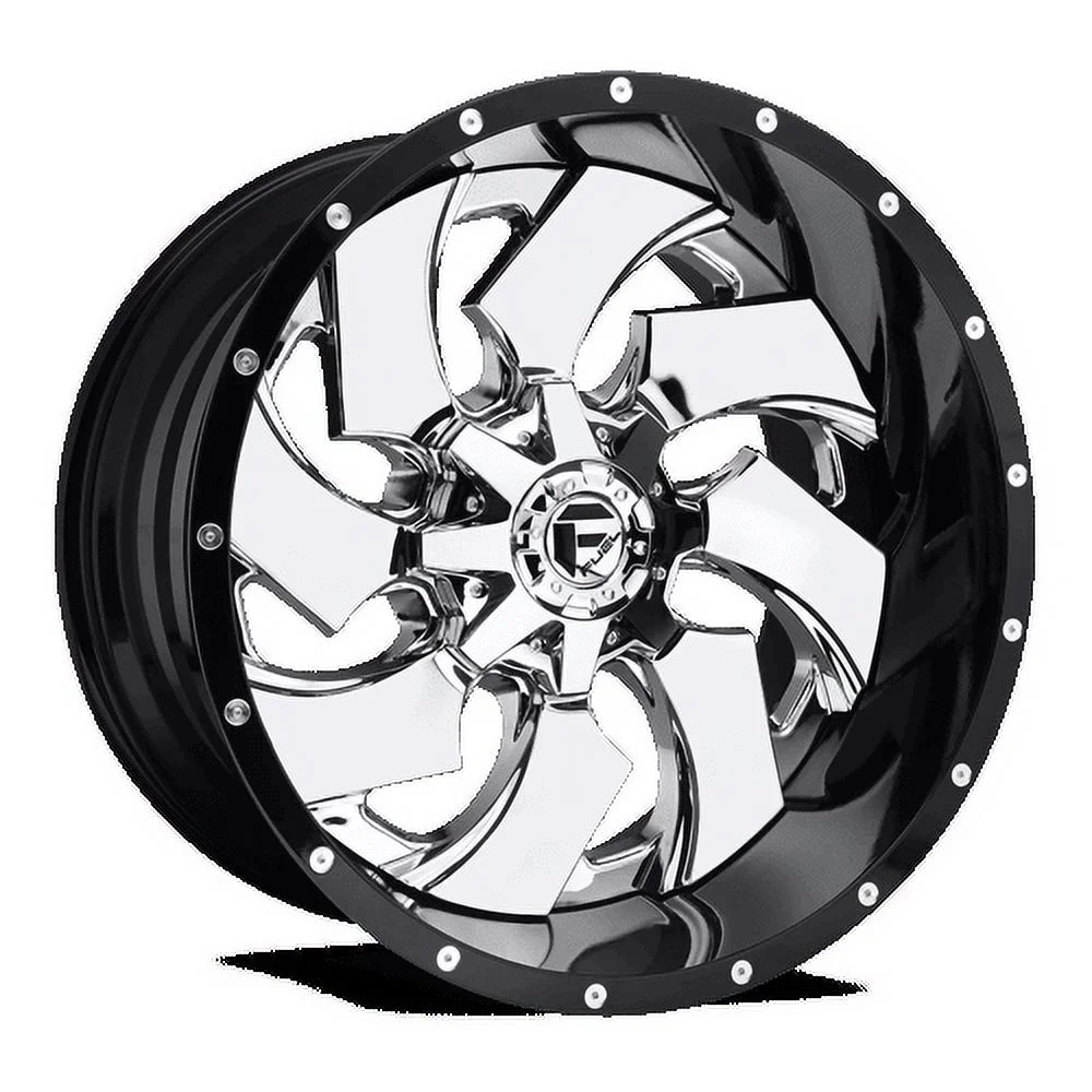 Fuel 2PC Cast Aluminum Rim D240 20X9 8X6.5 CHR-PLATED-GBL 20MM, D24020908257