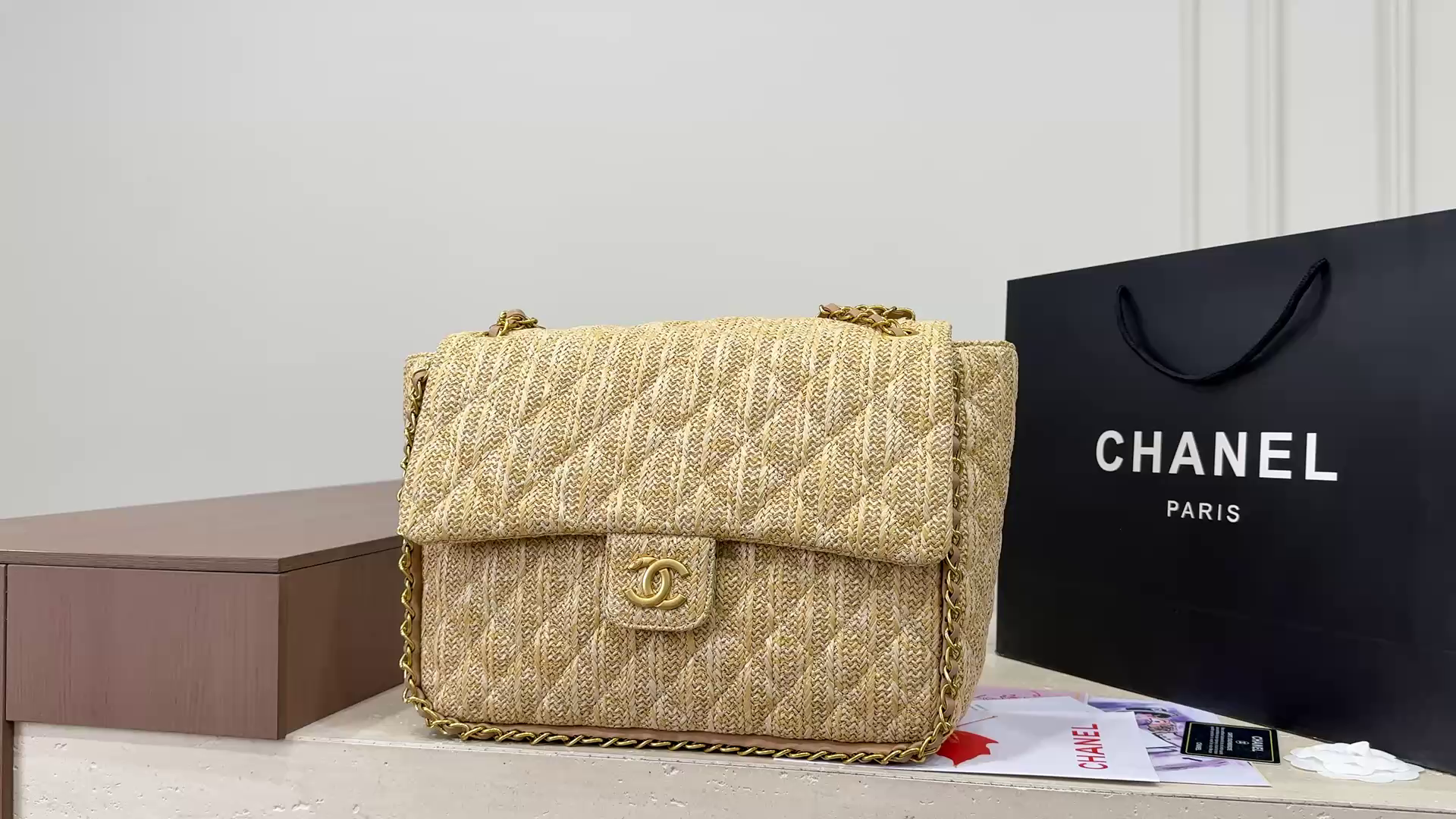Chanel Straw Bag