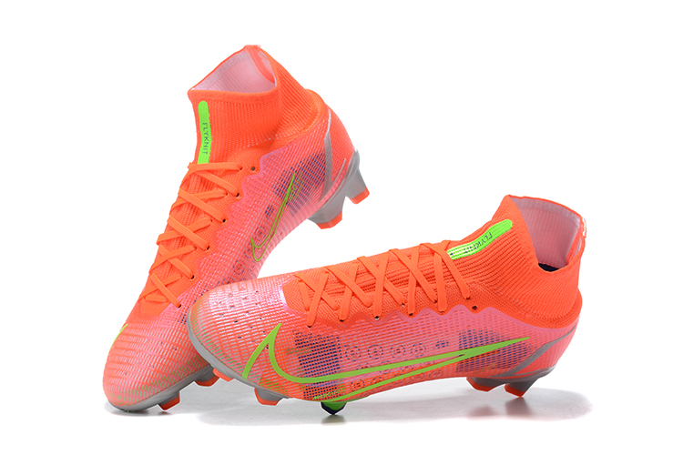 Assassin 14th generation high-top fully knitted waterproof FG football shoes