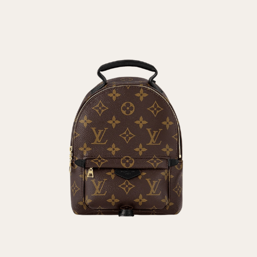 Louis Vuitton Palm Springs Mini Monogram Brown 7.1 Inches M44874