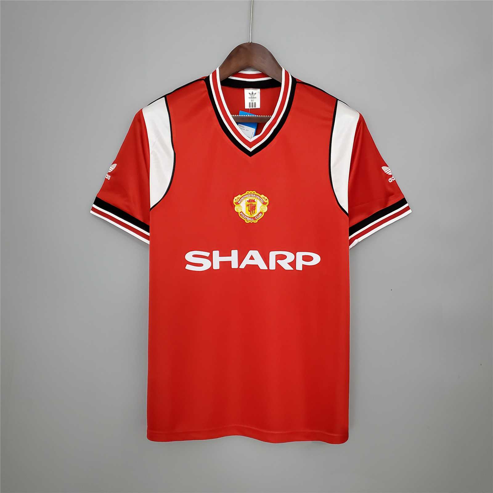 Retro Manchester United 85-86 Home Stadium Jersey