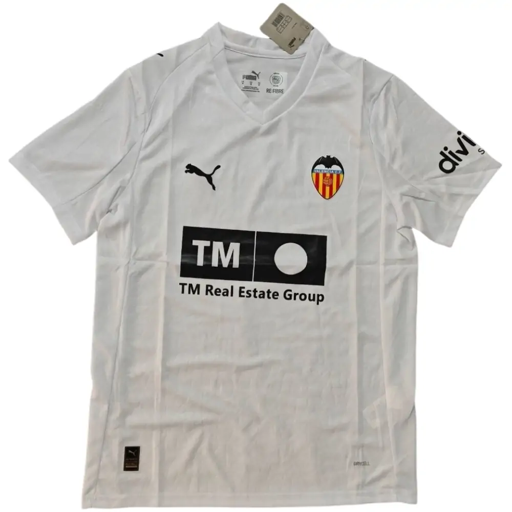 2025-26 Valencia Home Short Sleeve Jersey - Fans Edition