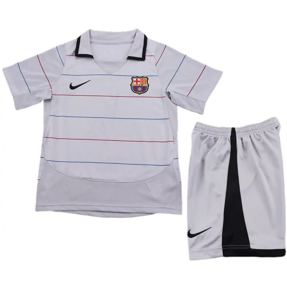 2003-04 Barcelona Away Retro Children's Jersey - Fans Edition
