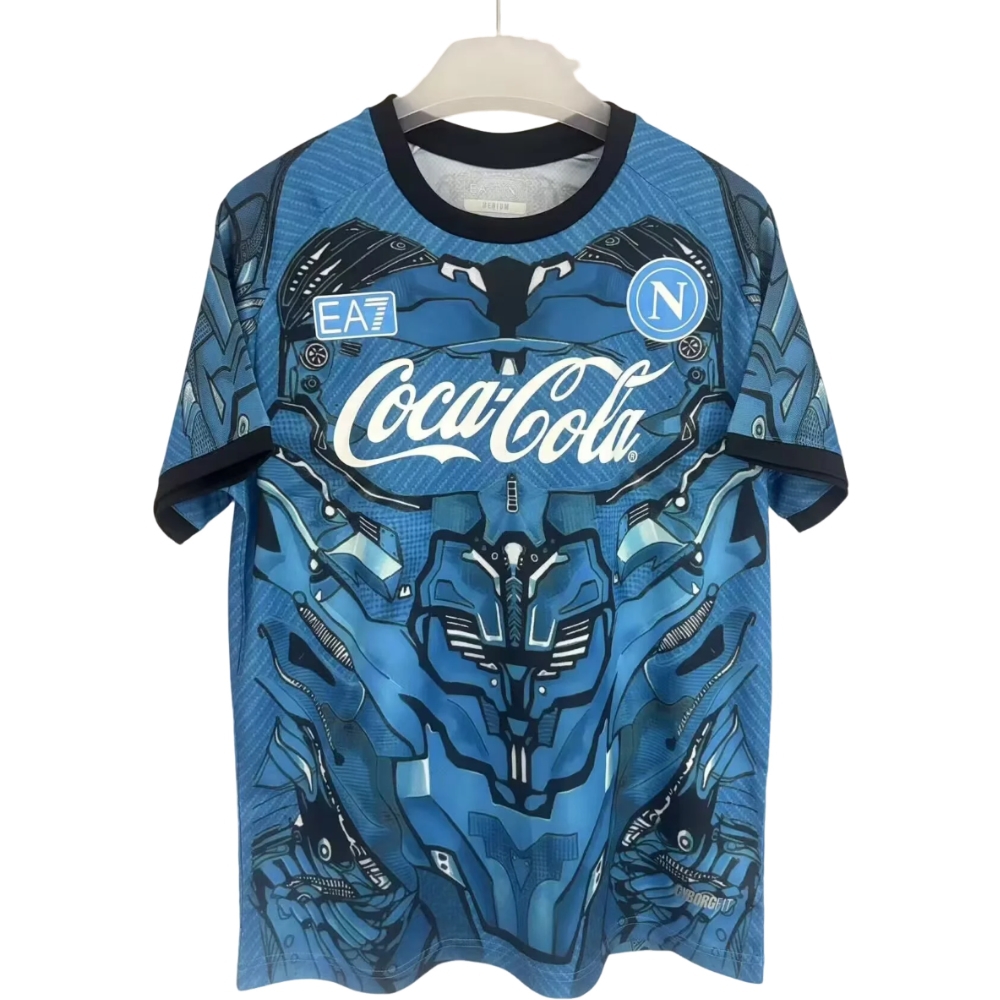 25-26 Napoli Training Blue Jersey - Fan Edition