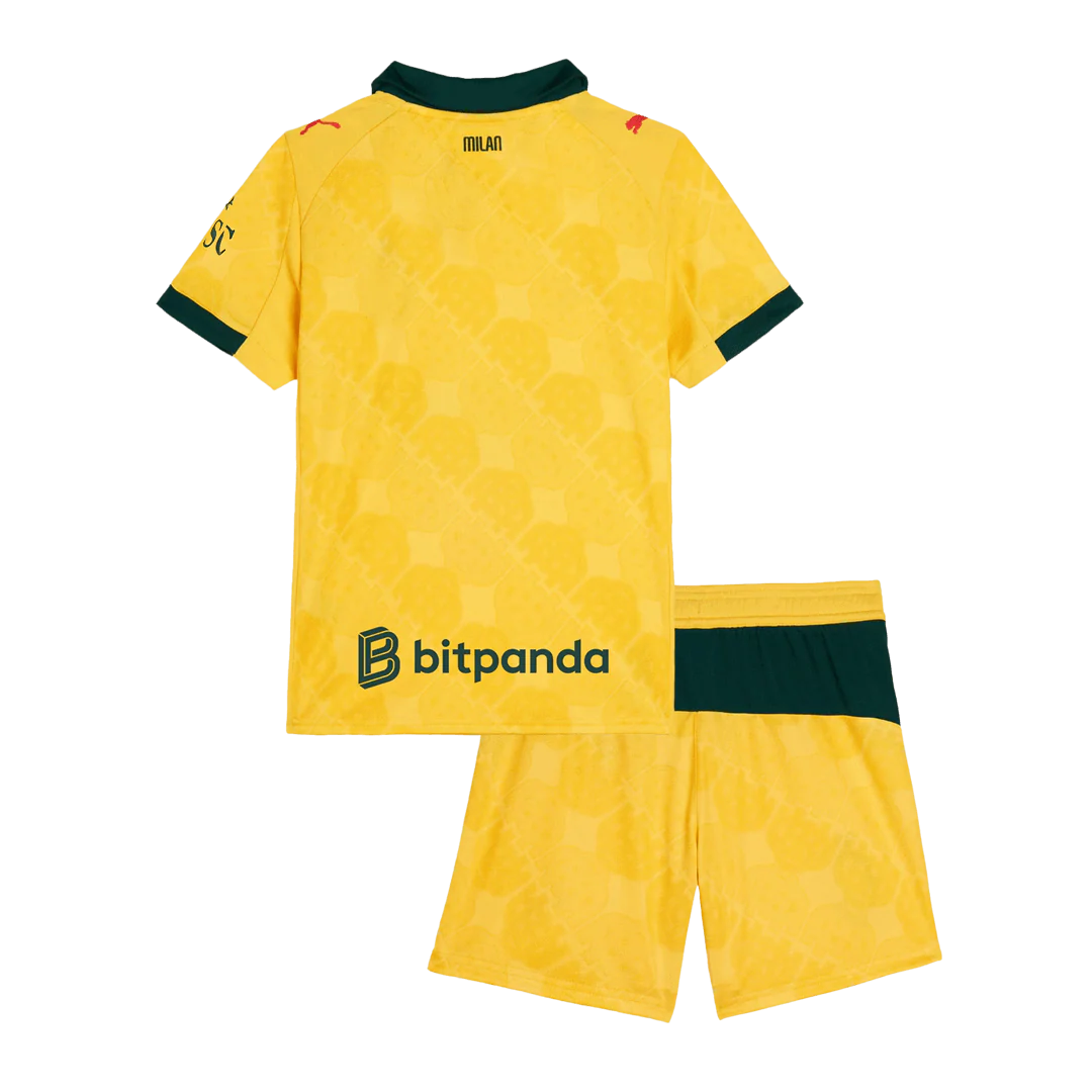 AC Milan Kid's Third Away Kit 2025/26 - Jersey+shorts