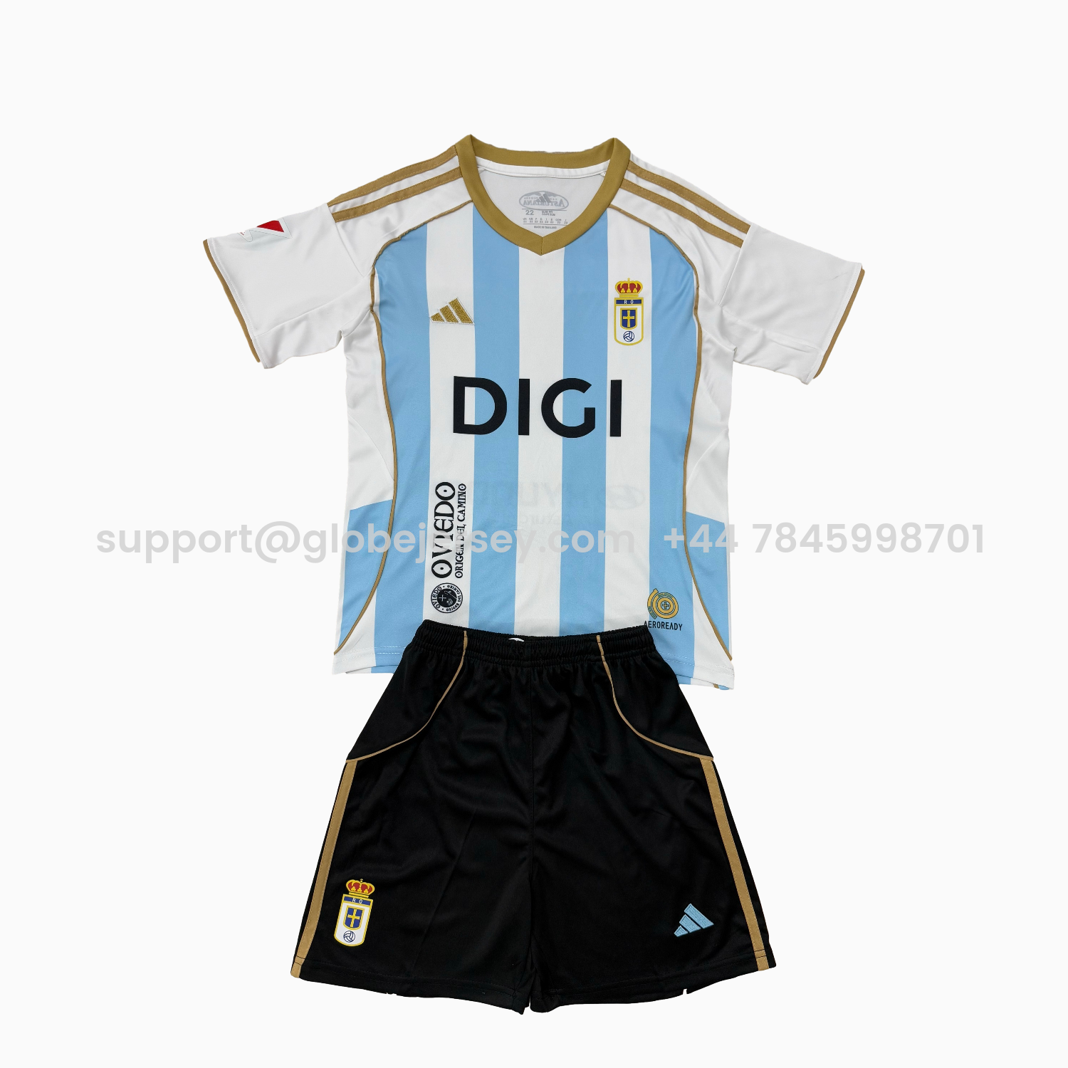 Real Oviedo 25-26 Third Men's Adult Jersey Set - Fans Version