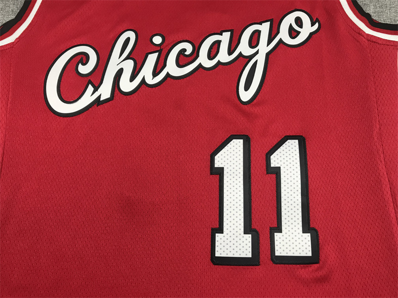 Unisex Bulls 2024/25 Embroidered Swingman Jersey City Edition