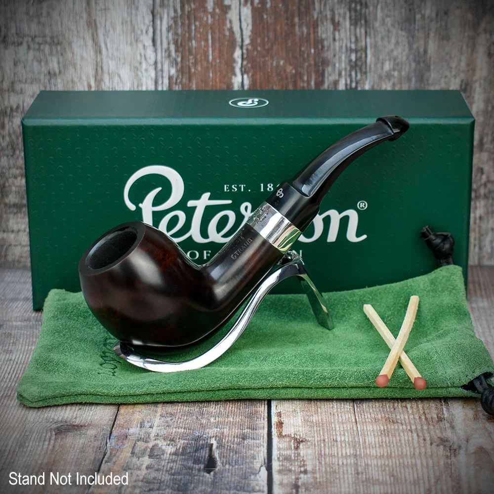 Peterson of Dublin Sherlock Holmes Briar Smoking Pipe - Heritage Collection Strand