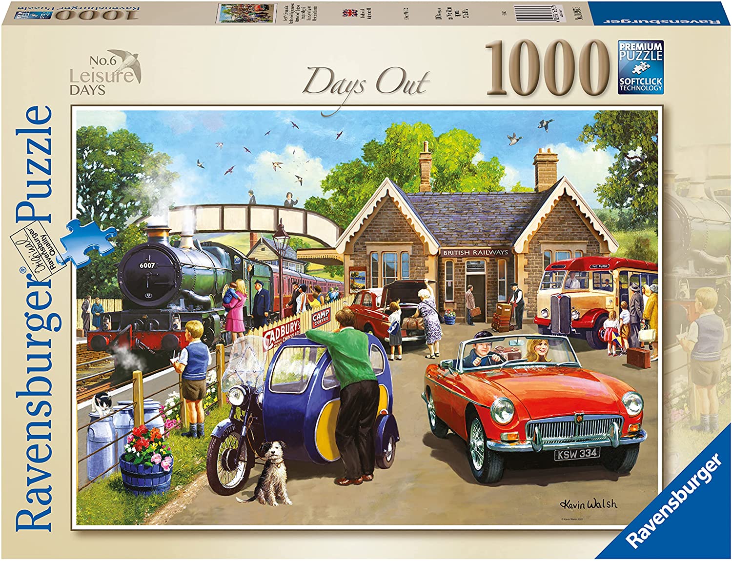 Leisure Days No.6 Days Out – 1000 Piece Jigsaw Puzzle (Ravensburger)