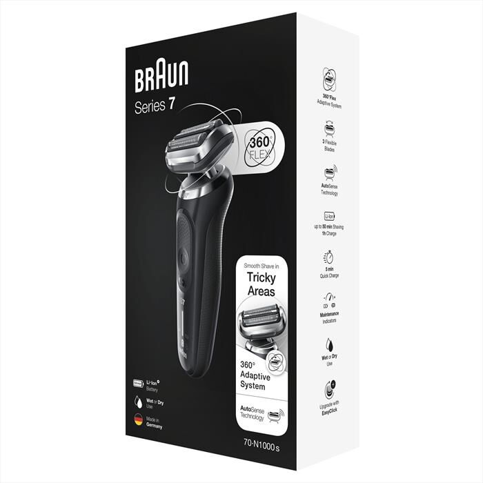 BRAUN - Series 7 70-N1000S-Nero