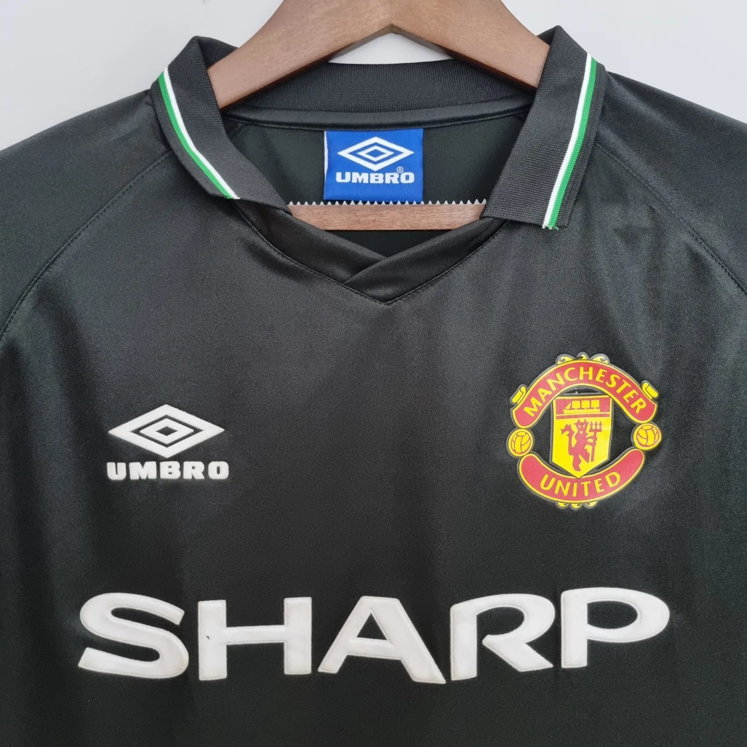 1988 Manchester United Black Retro Jersey