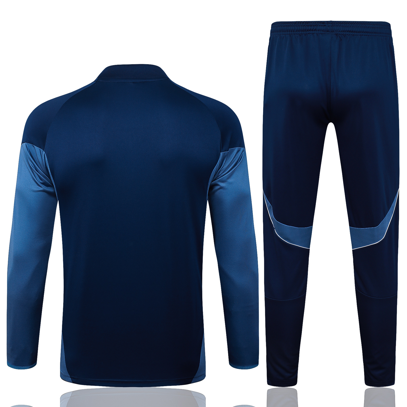 2025-26 Riyadh sapphire half zipper training jersey - Adult Set