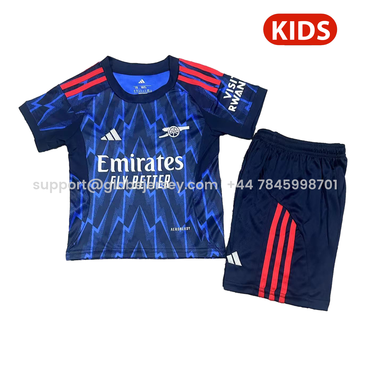 Arsenal 25-26 Away Kids Kit