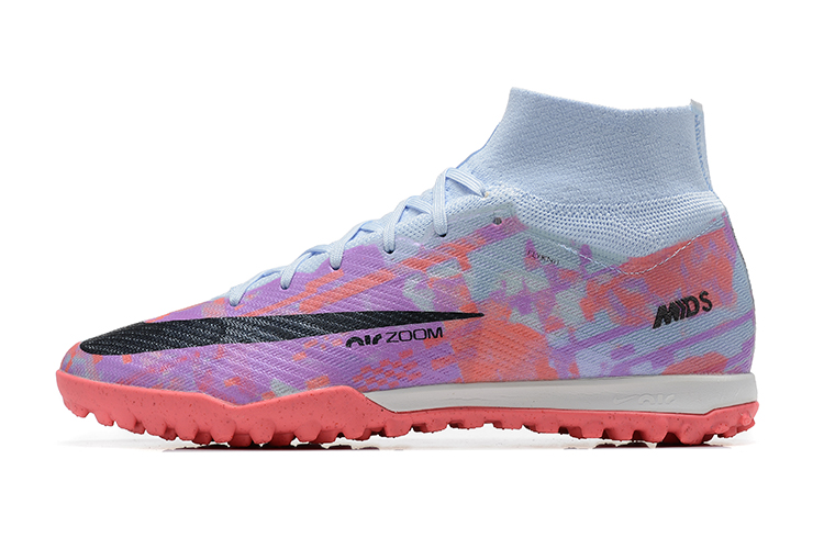 Assassin XV high-top fully knitted waterproof MD air cushion grass spike football shoes