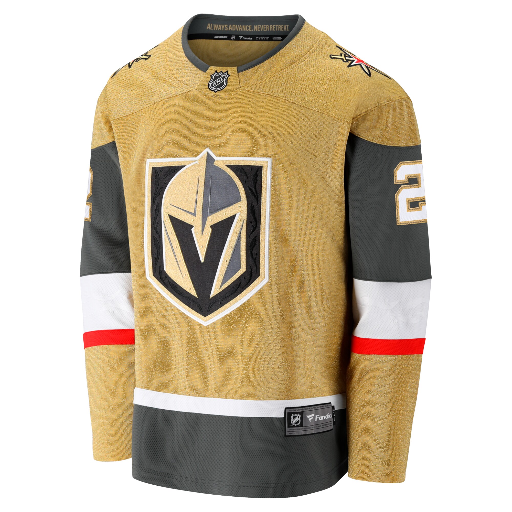 Zach Whitecloud Vegas Golden Knights Fanatics Home Breakaway Jersey – Gold