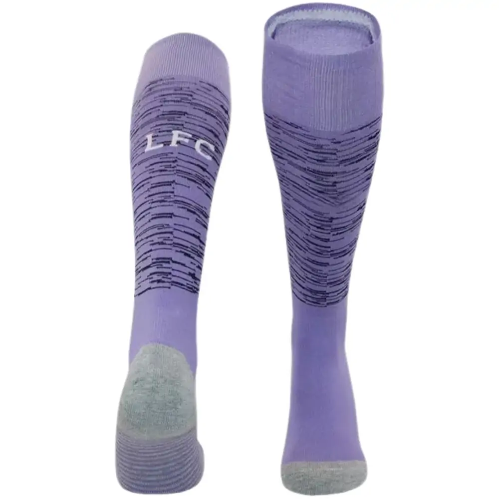 24th season Liverpool second guest purple football socks