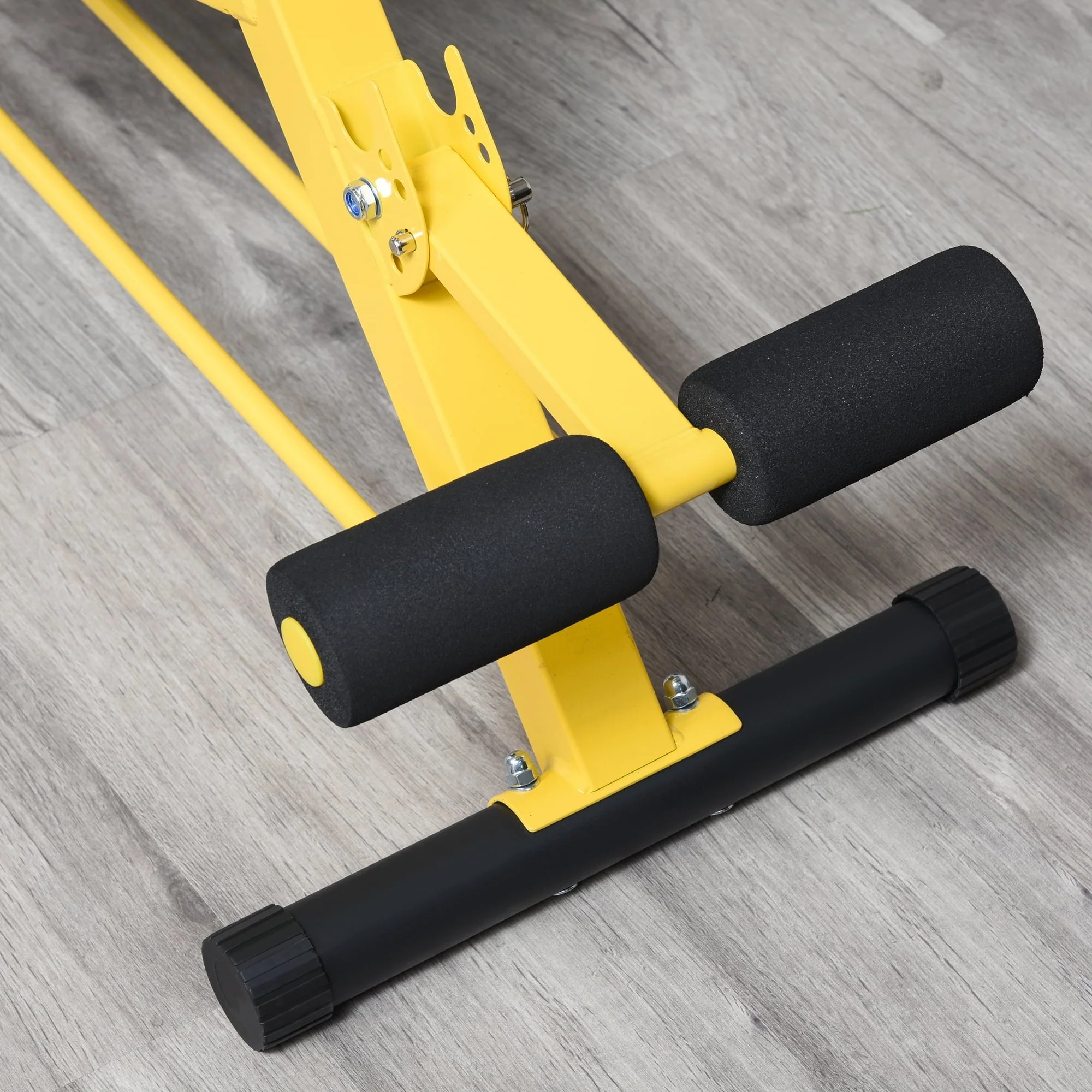 Soozier Upgraded Multi-Functional Hyper Extension and Dumbbell Weight Bench Adjustable Roman Chair Ab Sit-up Decline Flat