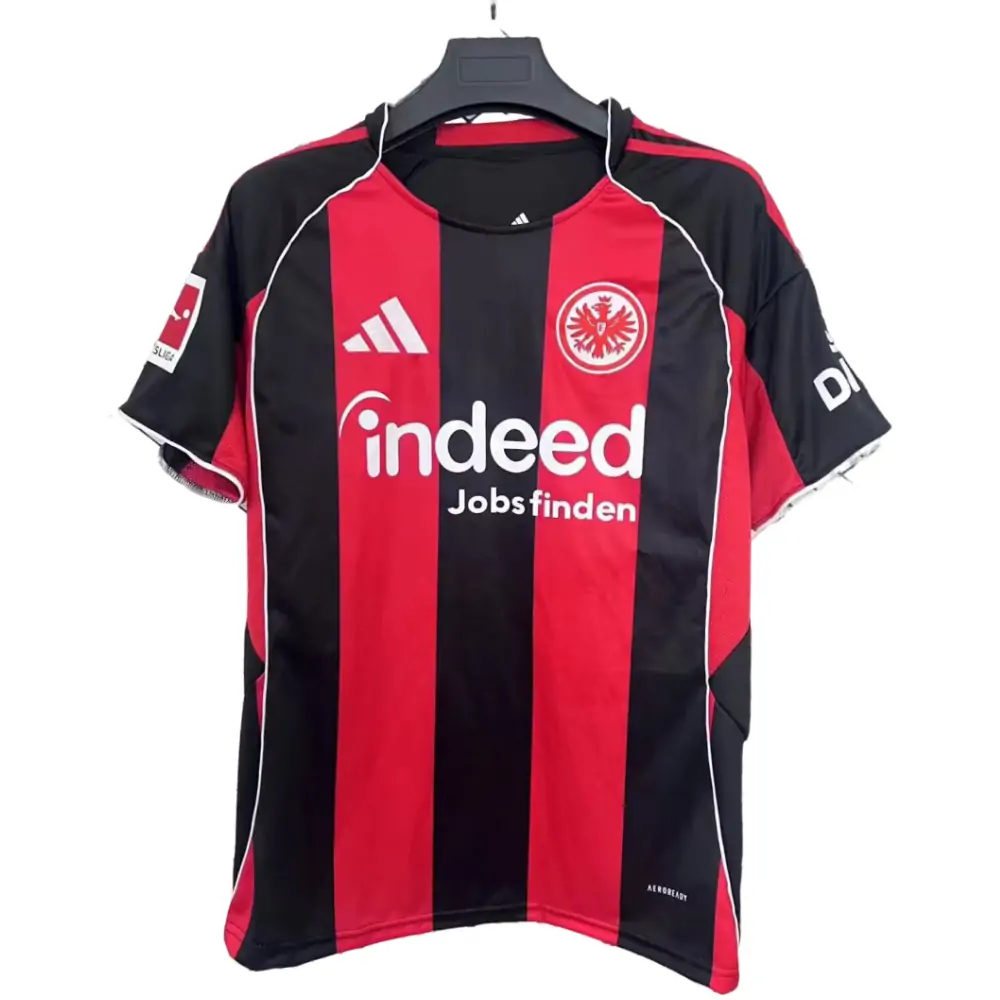 2025-26 Eintracht Frankfurt Home Kit Short Sleeve - Fans Edition