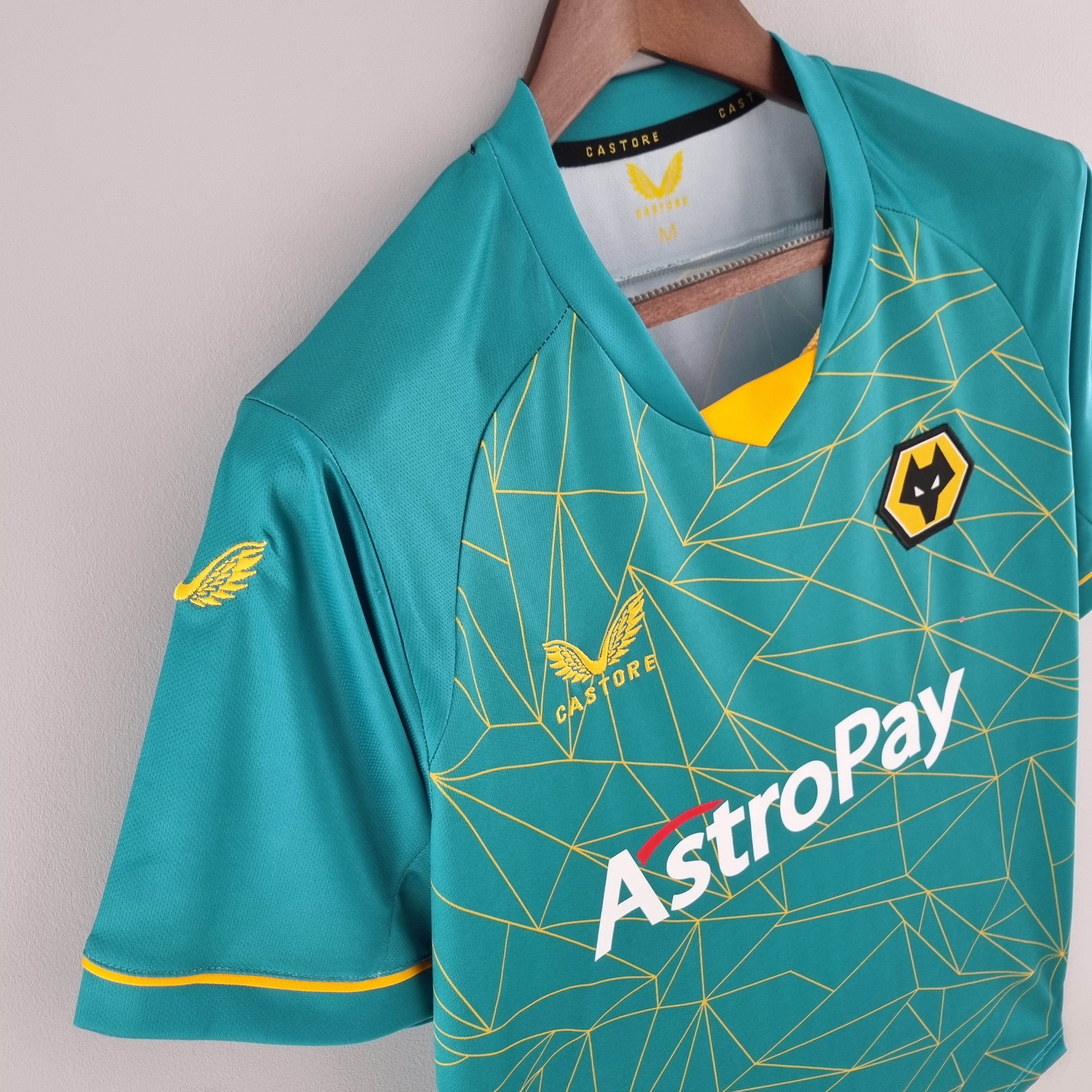 2022/2023 Wolverhampton Wanderers Away Football Shirt 1:1 Thai Quality - Fans Edition